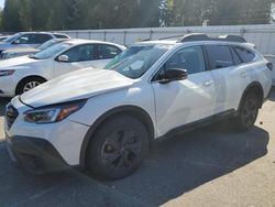 Vehiculos salvage en venta de Copart Arlington, WA: 2020 Subaru Outback Onyx Edition XT