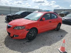 Salvage cars for sale from Copart Arcadia, FL: 2008 Mazda 3 I