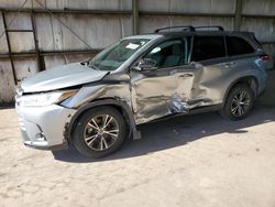 Salvage cars for sale at Phoenix, AZ auction: 2019 Toyota Highlander LE