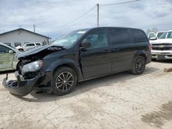 Salvage cars for sale from Copart Pekin, IL: 2017 Dodge Grand Caravan GT