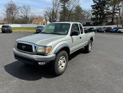 Salvage trucks for sale at North Billerica, MA auction: 2004 Toyota Tacoma Xtracab