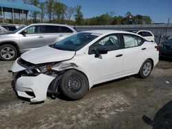 Salvage cars for sale at Spartanburg, SC auction: 2020 Nissan Versa S