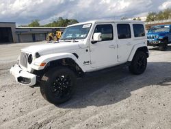 Jeep salvage cars for sale: 2021 Jeep Wrangler Unlimited Sahara