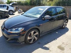 Salvage cars for sale at San Martin, CA auction: 2021 Volkswagen GTI S