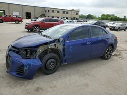 Salvage cars for sale at Wilmer, TX auction: 2017 Toyota Corolla L