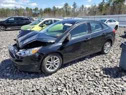 Salvage cars for sale from Copart Windham, ME: 2017 Ford Focus SE