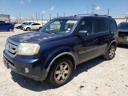 Salvage cars for sale at Haslet, TX auction: 2010 Honda Pilot Touring