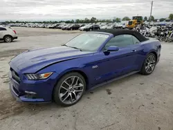 Ford Mustang salvage cars for sale: 2015 Ford Mustang GT