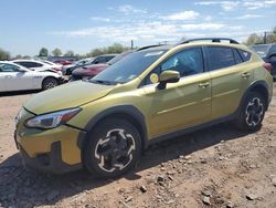 Subaru Crosstrek Limited salvage cars for sale: 2021 Subaru Crosstrek Limited