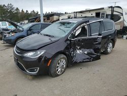 Salvage cars for sale at Eldridge, IA auction: 2019 Chrysler Pacifica Touring Plus