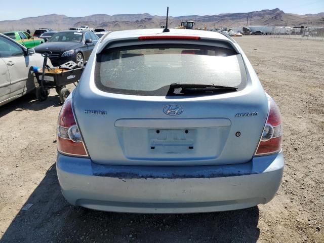 2010 Hyundai Accent Blue