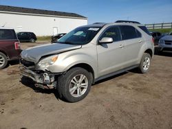 Salvage cars for sale from Copart Portland, MI: 2012 Chevrolet Equinox LT