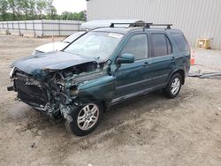 Salvage cars for sale from Copart Spartanburg, SC: 2002 Honda CR-V EX
