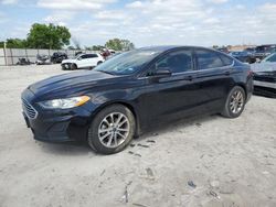 Ford Fusion SE salvage cars for sale: 2020 Ford Fusion SE