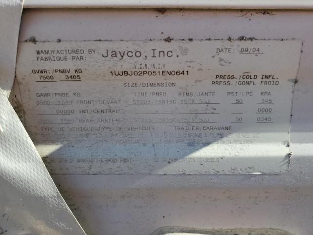 2005 Jayco Jayflight