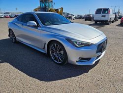 Salvage cars for sale from Copart Phoenix, AZ: 2017 Infiniti Q60 Premium