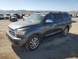 Salvage cars for sale at North Las Vegas, NV auction: 2010 Toyota Sequoia Limited
