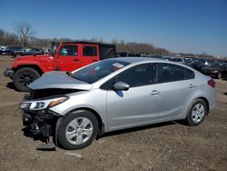 KIA Vehiculos salvage en venta: 2017 KIA Forte LX