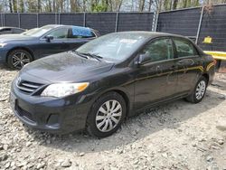 Salvage cars for sale from Copart Waldorf, MD: 2013 Toyota Corolla Base