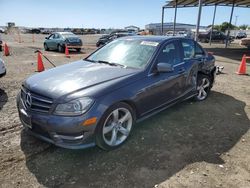 Salvage cars for sale from Copart San Diego, CA: 2014 Mercedes-Benz C 350