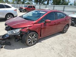 Salvage cars for sale at Riverview, FL auction: 2020 Nissan Versa SV