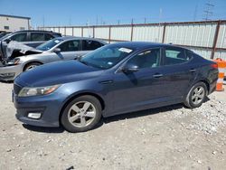 Buy Salvage Cars For Sale now at auction: 2015 KIA Optima LX