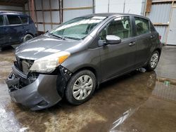 Salvage cars for sale from Copart Bowmanville, ON: 2012 Toyota Yaris