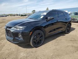 Salvage cars for sale from Copart Woodhaven, MI: 2022 Chevrolet Blazer RS