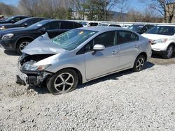 Salvage cars for sale at North Billerica, MA auction: 2015 Honda Civic SE