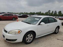 Chevrolet Impala LT salvage cars for sale: 2010 Chevrolet Impala LT