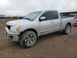 Salvage cars for sale at Brighton, CO auction: 2004 Nissan Titan XE