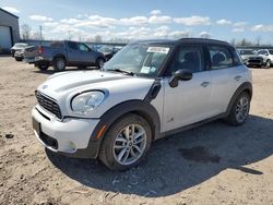 Salvage cars for sale at Central Square, NY auction: 2013 Mini Cooper S Countryman