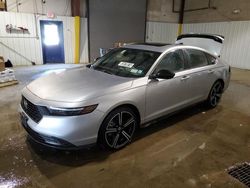 Salvage cars for sale at auction: 2024 Honda Accord Hybrid Sport