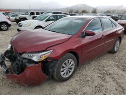 Toyota Camry salvage cars for sale: 2015 Toyota Camry LE