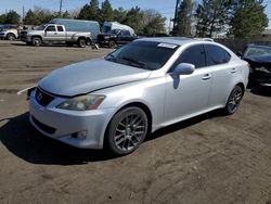 Lexus IS 250 salvage cars for sale: 2006 Lexus IS 250