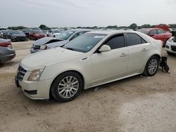 Salvage cars for sale at San Antonio, TX auction: 2010 Cadillac CTS Luxury Collection