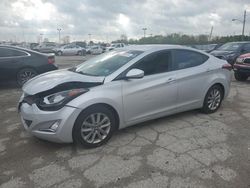 Salvage cars for sale at Indianapolis, IN auction: 2014 Hyundai Elantra SE