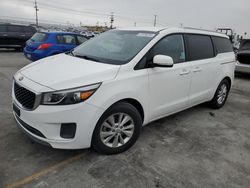 KIA salvage cars for sale: 2016 KIA Sedona LX