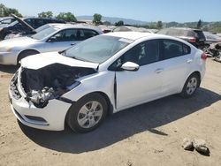 KIA Forte lx salvage cars for sale: 2015 KIA Forte LX