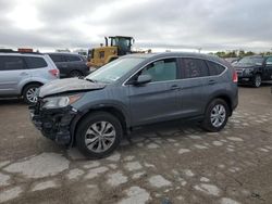 Salvage cars for sale from Copart Indianapolis, IN: 2014 Honda CR-V EXL