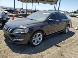 Salvage cars for sale from Copart San Diego, CA: 2013 Volkswagen Passat SEL