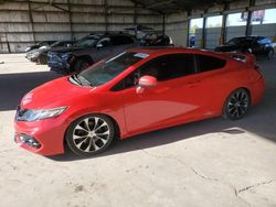 Salvage cars for sale from Copart Phoenix, AZ: 2014 Honda Civic SI