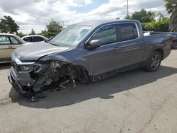 Salvage cars for sale at San Martin, CA auction: 2021 Honda Ridgeline RTL