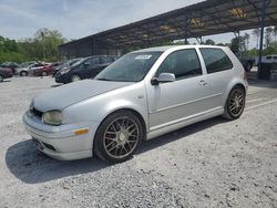 Salvage cars for sale at Cartersville, GA auction: 2002 Volkswagen GTI Base