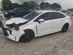 Salvage cars for sale at Loganville, GA auction: 2020 Toyota Corolla LE