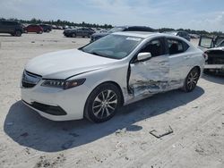 Salvage cars for sale at Arcadia, FL auction: 2016 Acura TLX