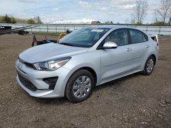 Salvage cars for sale at Columbia Station, OH auction: 2022 KIA Rio LX
