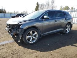 Salvage cars for sale from Copart Bowmanville, ON: 2012 Toyota Venza LE