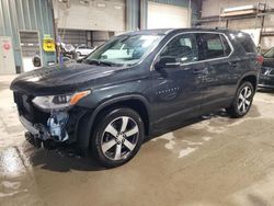 Salvage cars for sale at Eldridge, IA auction: 2021 Chevrolet Traverse LT