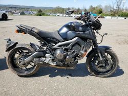 Salvage cars for sale from Copart Pennsburg, PA: 2018 Yamaha MT09